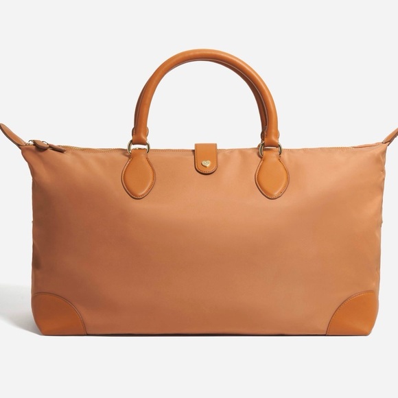 Stoney Clover Lane Handbags - Stoney Clover Lane Weekender Duffle in Camel NEW